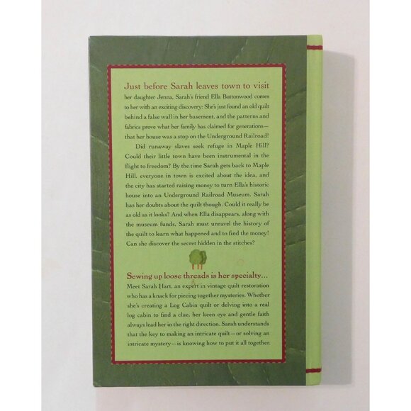 Secret In The Stitches By Jo Ann Brown Patchwork Mysteries #8 Hardcover - Picture 2 of 4